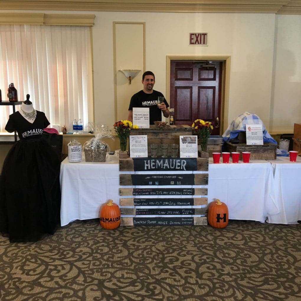 Brooks Hemauer at the Dillsburg Home Brew Fest, Dillsburg, PA, November 2017