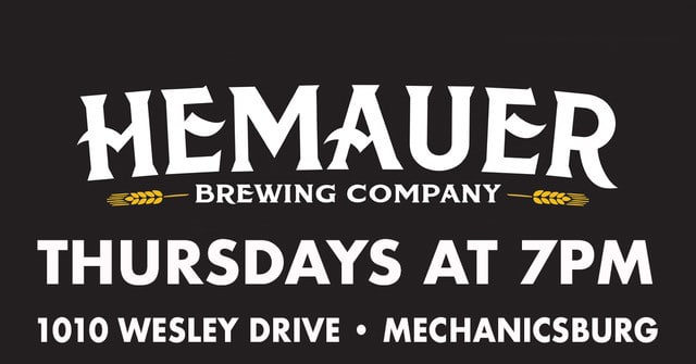 WEEKLY TRIVIA AT HEMAUER BREWING CO. IN MECHANICSBURG PA.