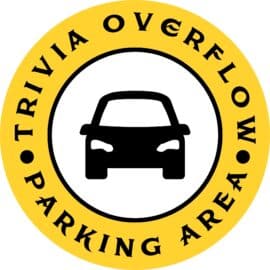 Overflow Parking Available for Trivia Guests