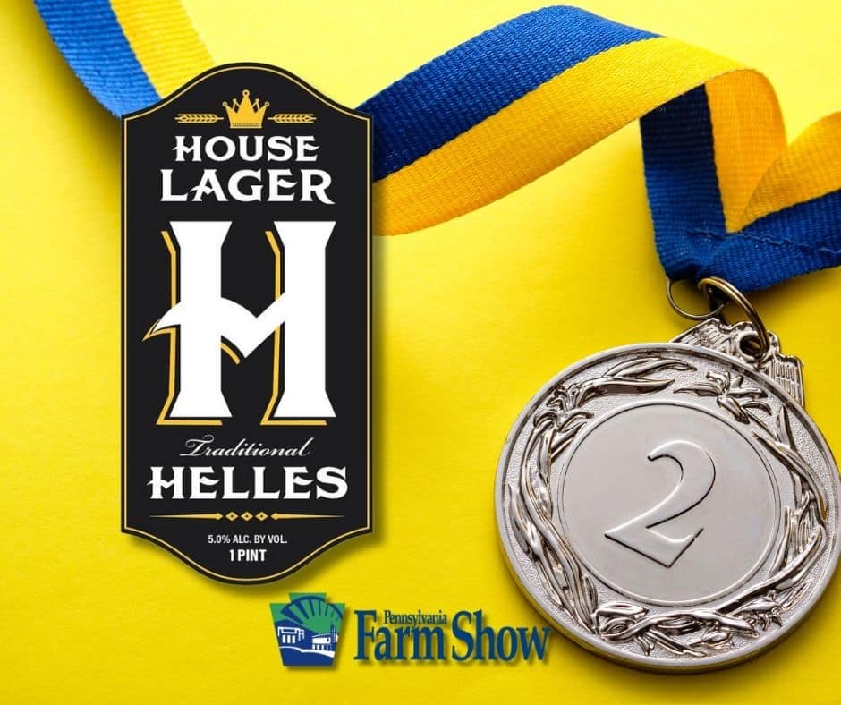 Helles Lager Won 2nd Place at the 2024 Farm Show Beer Contest Hemauer