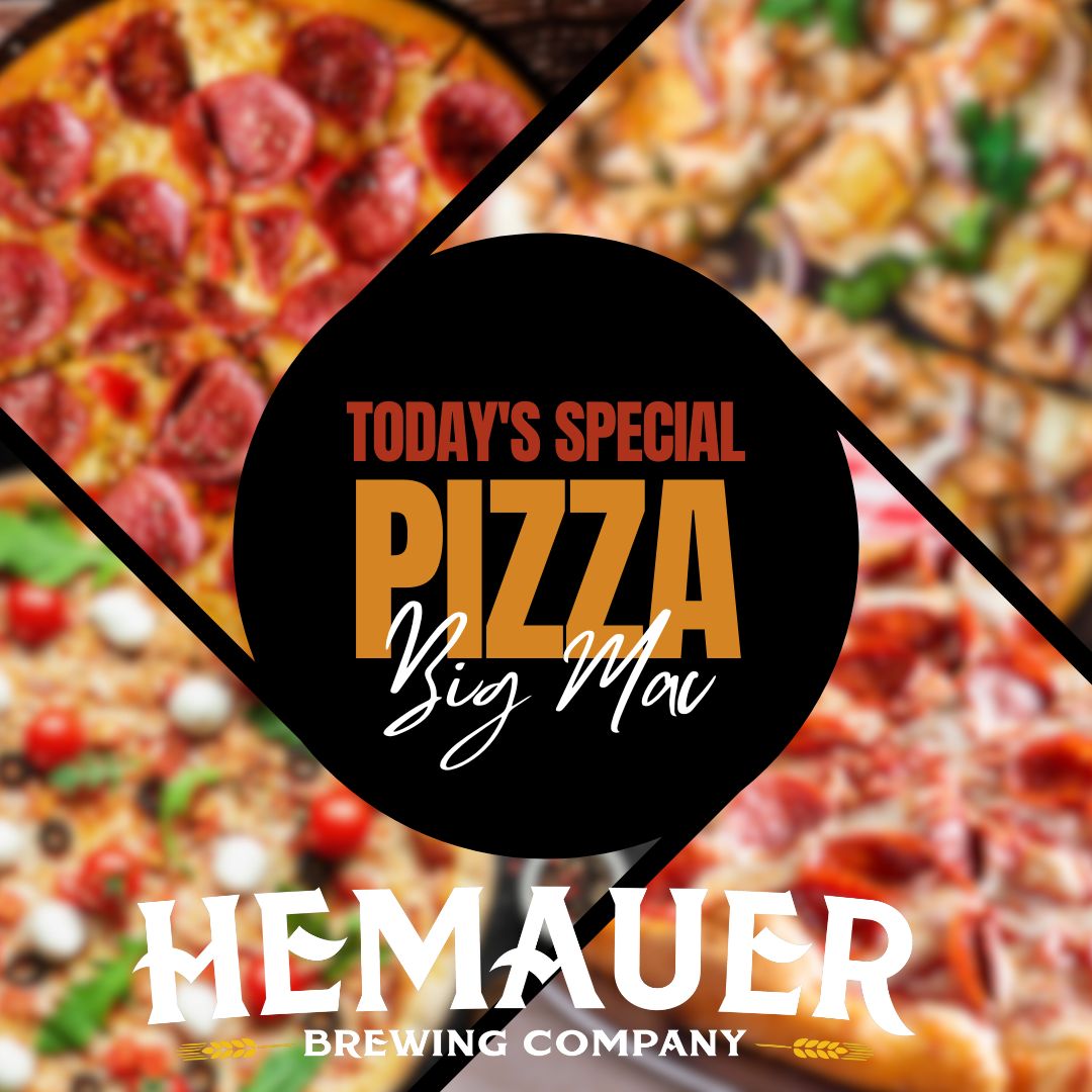 Flatbread pizzas are on the menu at Hemauer Brewing Co. in Mechanicsburg, PA.