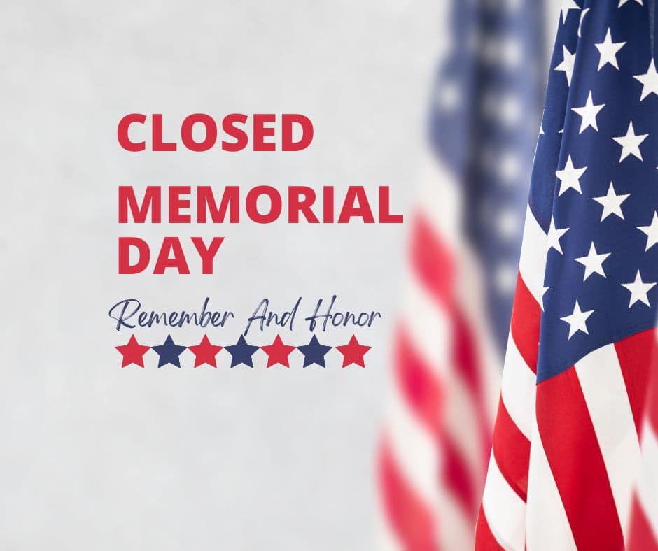 HEMAUER BREWING CO IS CLOSED ON MEMORIAL DAY 2024.