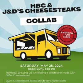 American Light Lager Release (J&D Cheesesteaks Collab) | HBC