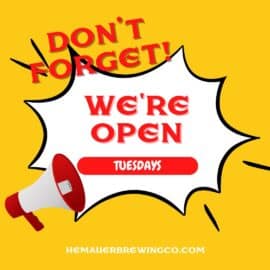 We’re Open Today