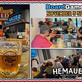 Board Game Night & Special Hours 11/8-11/13