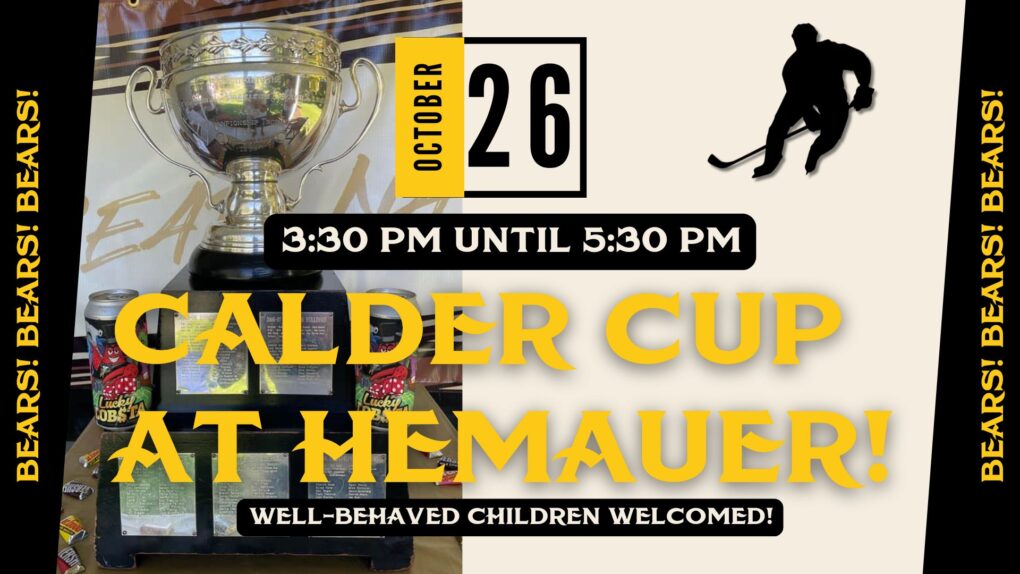 CALDER CUP 2024 EVENT AT HEMAUER BREWING CO. ON OCTOBER 26, 2024.