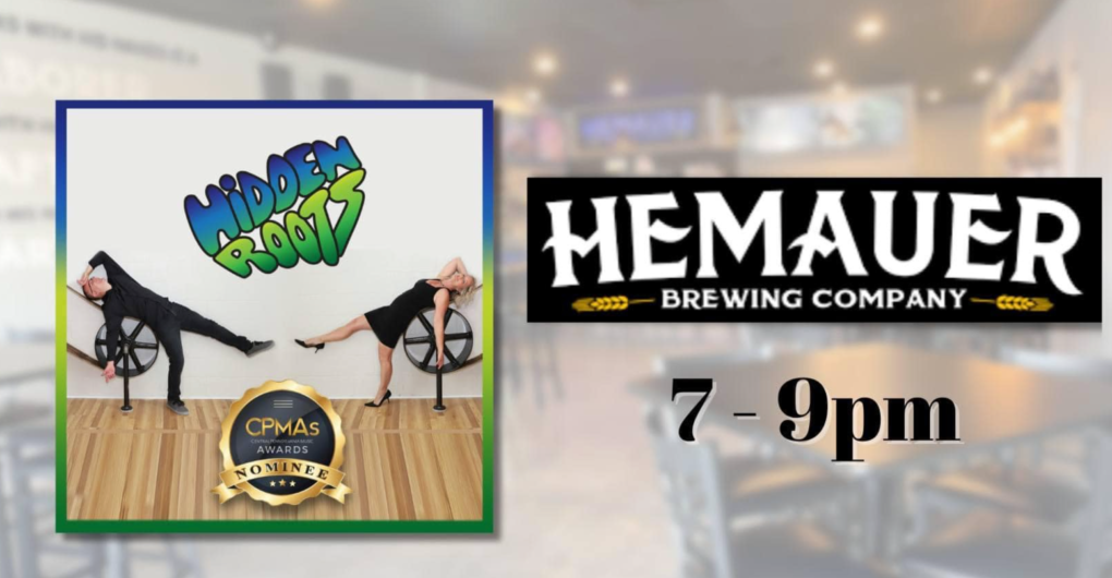 Hidden Roots performing at Hemauer Brewing Co.