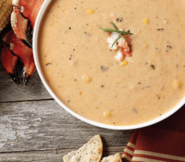 SOUP OF THE WEEK: RIP ROARIN' CRAB & CORN SOUP