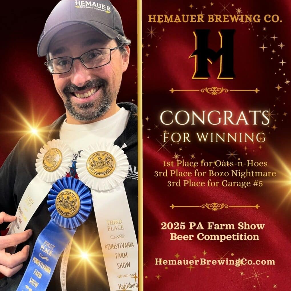 Congrats to Hemauer Brewing Co. for winning 1st place for Bozo Nightmare.