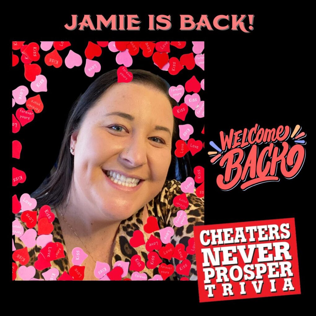 Jamie is back for trivia!